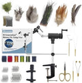 Aventik MicroGrip II Generation Rotary Fly Tying Vise – Complete Vise, Tools & Materials for Professional-Quality Flies (MicroGrip Pro Kit)