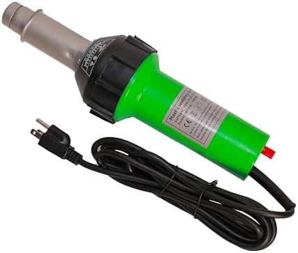 Beyondlife 1600W Hot Air Plastic Welder Heat Gun PVC Vinyl Flooring Welding Tool Hot Gas Pistol Kit, with Various Welding Accessories