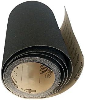 8 Inch x 5 Meters Starcke Sandpaper Rolls - 120 Grit Silicon Carbide Sand Paper Rolls, Heavy Duty Roll Sandpaper Sheets for Wood, Stone, Concrete and Plastics, Auto Sandpapers, Wood Floor Sanders