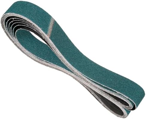 6 Pcs Sanding Belts 2 x 60 Inch 40 Grit Zirconia
