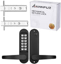 Mechanical Keypad Keyless Entry Door Handle Lock,Matte Black