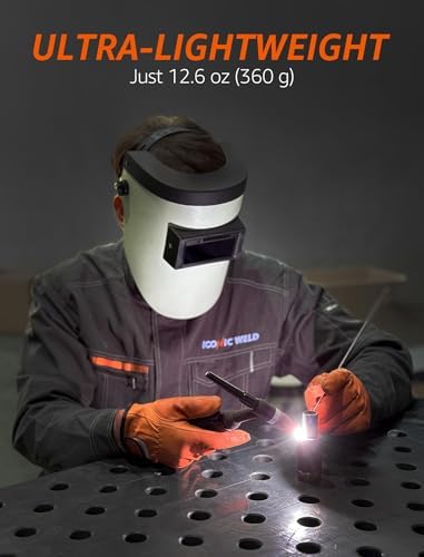 Auto Darkening Welding Helmet - Lightweight, Shade #3/11, with Bag (Mohave)