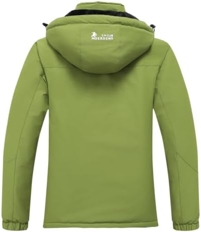 MOERDENG Women's Ski Jacket Warm Winter Coat Snowboarding Jacket