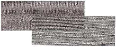 Mirka Abranet Abrasive Sheets 2.75x8 inch Grit 320 Hook and Loop