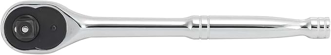 Neiko 03103A 1/2 Inch Ratchet Wrench, 72-Tooth Reversible Ratchet, Quick Release 1/2 Drive Ratchet, 10 Inch Oval Head Socket Wrench, CR-V Steel Rachet Wrench