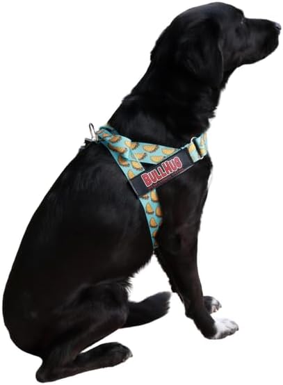 Adjustable Dog Harness– No Pull, No Choke – for English Bulldogs, French Bulldogs, Pugs & Broad-Chested Breeds – Easy, Safe Walks (Taco, Medium)