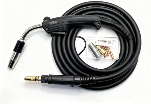 Heavy Duty 250A Mig Welding Gun 15ft Replace Lincoln Magnum PRO 250L K4530-2 K4530-1 K3081-2 fits Lincoln Electric POWER MIG 216/255xt/256/260/262p/262mp Mig Welder