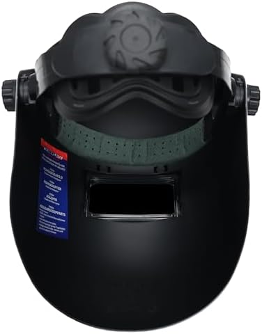 Armour Guard Sugar Scoop White Pipeliner Fiberglass Welding Helmet With Flip Front