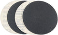 9 inch Sanding Discs Hook and Loop Round Sand Paper Discs 100 Grit, 50 Pack Black Silicone Carbide No Hole Hook and Loop Sanding Disc, Orbital Sander Pads for Wood,Auto Body, Paint & Plastics