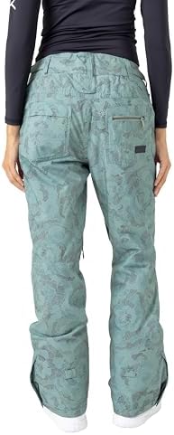 Roxy Women's Nadia Ski Pant – 10K Waterproof, Insulated, PFAS-Free, Adjustable Waist & Snow Gaiters