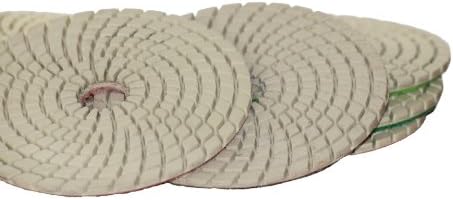 4" STADEA Concrete Diamond Polishing Pad Buff for concrete polishing Concrete Sanding Wet Grinders/Polishers