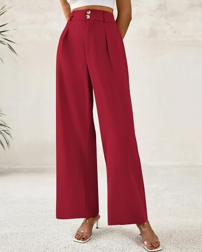 BTFBM Wide Leg Dress Pants Women Business Casual Outfits
