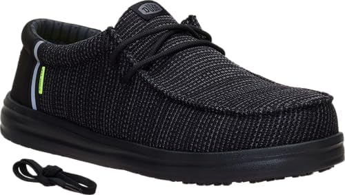 HEYDUDE Men's Wally Work CT | Water-Repellent, Slip Resistant Work Shoe