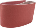 9 Pack 6x48 Sanding Belts,3 Each of 40 60 80 Grits Aluminum Oxide Belt Sander Paper,6 Inch x 48 Inch Abrasive Sanding Belts for Wood & Paint Sanding,Metal Polishing