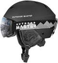 OutdoorMaster Kelvin Ski & Snowboard Helmet Set with RPO Goggles