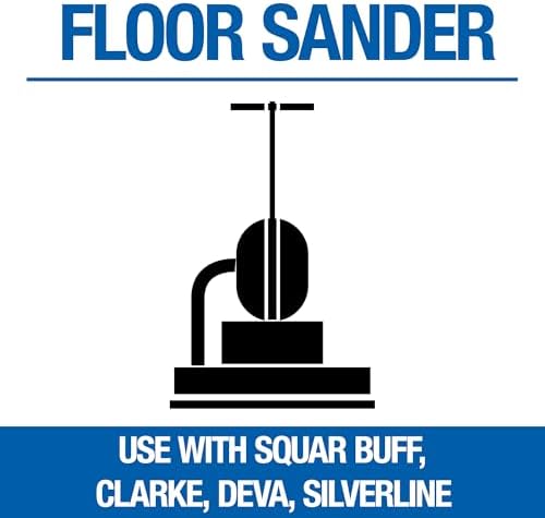Mercer Industries 449128150 12" x 18" Floor Sanding Screen Sheets, 150 Grit (10 pack)