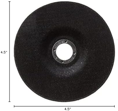 Mercer Industries 618040 Type 27 Depressed Center Double Reinforced Metal Cutting Cut-Off Wheel, 4-1/2" x 3/32" x 7/8", 25-Pack