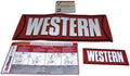 Plow Part # 28547 - UniMount Blade Label Kit Decals Stickers_AB