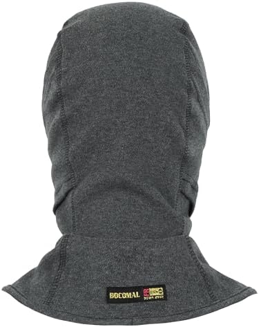 BOCOMAL FR Balaclava with Face Mask 7oz Midweight Arc Rated NFPA2112 CAT2
