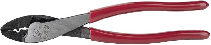 Klein Tools 80080 Hand Tool Kit: 2 Screwdrivers, 3 Pliers, Wire Stripper & Cutter for Electricians; Limited Warranty