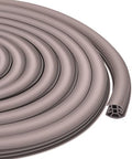 Flexible EPDM Rubber Strip (100 ft Long x 1 inch Wide) - Concrete Crack Repair & Replacement, Weather & Aging Resistant Expansion Joint Filler for Driveways, Sidewalks