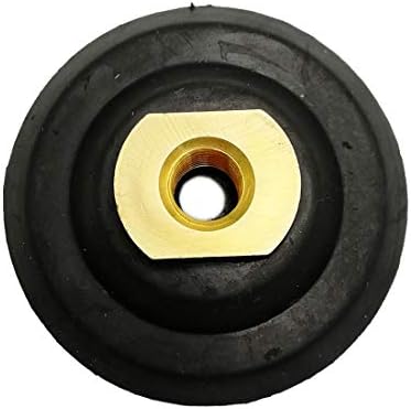 SHDIATOOL 3 Inch Backer Pad or Backing pad of Rubber Body with 5/8-Inch-11 Thread for Diamond Pads