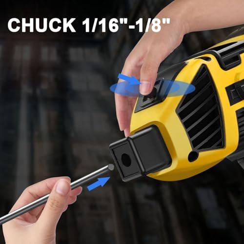 Welding Machine Handheld,20-140A 110V Portable Stick Welder 20pcs Rods,IGBT Hand Held Welder Machine withHot Start Arc Force Anti-stick ARC Welder Gun,6 Variable Current Adjustment (Yellow)
