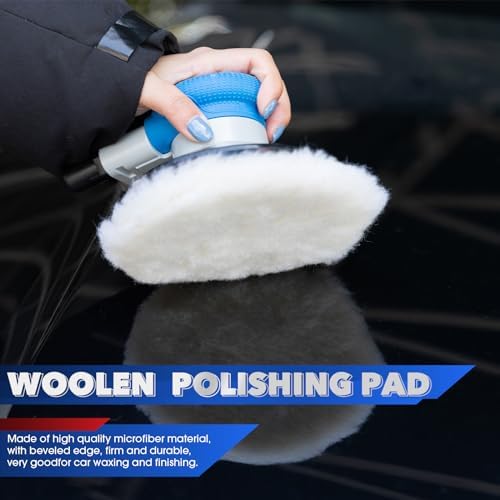 5" Air Sander Kit - Garage-Ready Dual Action Tool, Car Detailing & Woodworking Hero | Palm-Sized Power w/Free Tool Kits