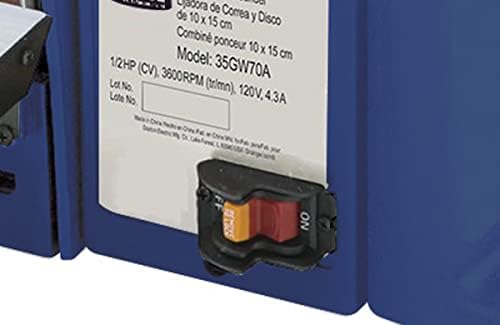 4" x 6" Belt & Disc Sander