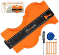 TOOLIFE 10 Inch Contour Gauge Profile Tool with Unlimited Connection