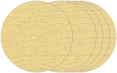 30Pcs Sanding Discs 2In 80Grit Hook and Loop Sandpapers Yellow