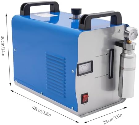 95L 400W Water Polisher Flame Polishing Machine, Oxygen Hydrogen HHO Gas Flame Generator Torch Acrylic Polisher, Economical Type Acrylic Welder Flame Polishing Machine