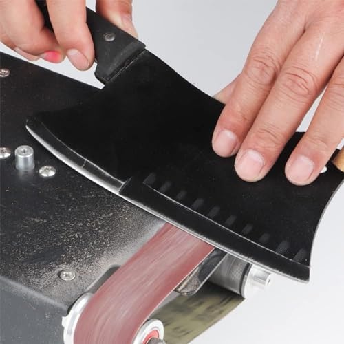 Grinder，Mini Bench Belt and Disc Sander Sanding Roller Electric Edge Sharpener 7 Variable Speed 10 Sanding Discs/Belts DIY Benchtop Sanding Polishing Grinding Machine for Wood Metal Acrylic