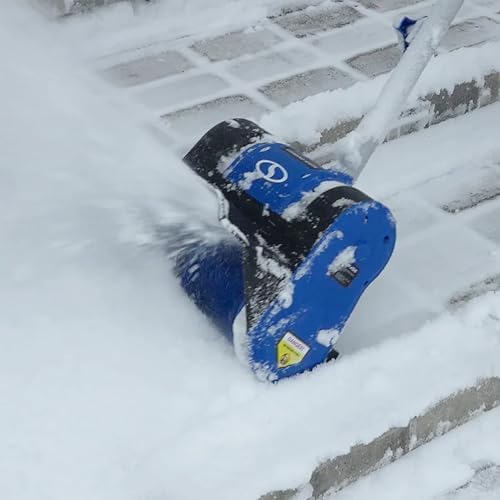 Snow Joe 24V Cordless Electric Shovel Kit w/ 5Ah Battery & Charger, 10″ Clearing Width, 210W Motor – Portable, Lightweight, Heavy-Duty Ice Removal for Deck, Patio, Driveway & Sidewalk, 24V-SS10-XR.