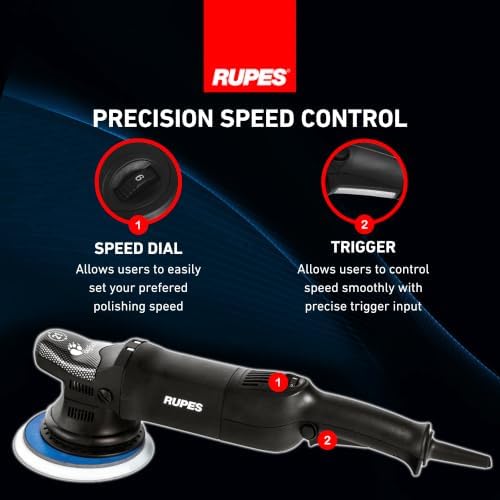 Rupes LHR21ES Big Foot Random Orbital Polisher