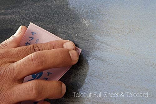 Tolecut PSA Full Sanding Sheets, Green K-2000, 191-1512, 25 Sheets