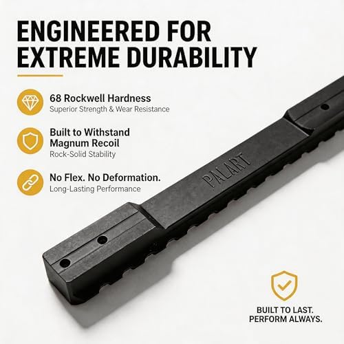 Lightweight Aluminum Picatinny Rail Base for Bergara B14 Long Action - 20 MOA for Enhanced Long-Range Precision and Durability