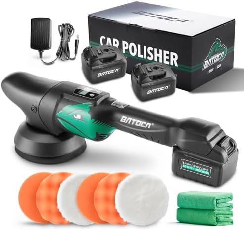 BATOCA S2 Cordless Car Polisher Random Orbital Buffer Auto Shining Machine