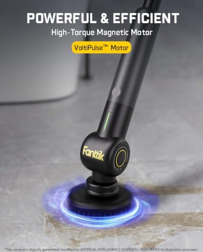 Fanttik Flip G9 Pro Electric Scrubber, VoltiPulse Motor, for Bathroom