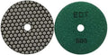 4" Dry Stone & Concrete Polishing Pad, 1.5mm Segment Height, 800 Grit