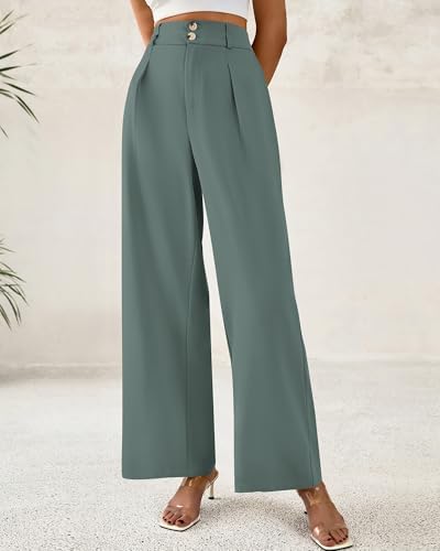 BTFBM Wide Leg Dress Pants Women Business Casual Outfits