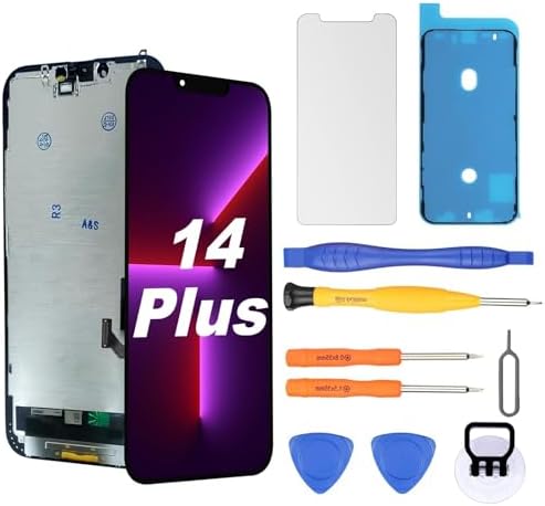 NB+ for iPhone 14 Plus Soft OLED Screen Replacement FHD Digitizer Assembly