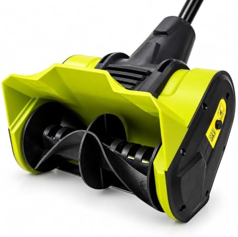 Corded Snow Shovel, Electric Snow Shovel for Driveway, 10-Amp, 12-Inch Path