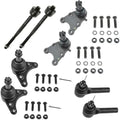 TRQ Front Steering & Suspension Kit Ball Joint Tie Rod