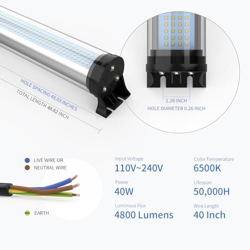 40W IP66 Explosion Proof Lights for CNC Machine 120v