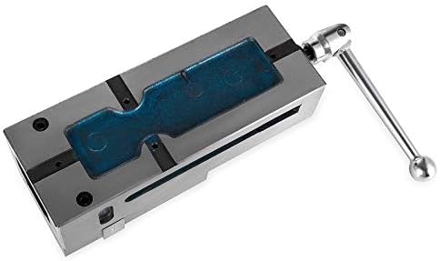 Mophorn Milling Vise 4"/100mm,Bench Clamp Vise Nodular Cast Iron Material,Clamping Vise Clamping Force 19KN Max, Milling Machine Vise