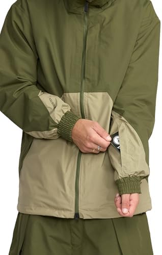 Volcom Men's Longo Signature GORE-TEX Snowboard Jacket – Waterproof Snow Jacket with Zip Tech