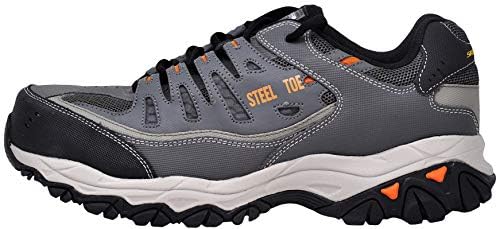 Skechers Men's Cankton Steel Toe Lace Up