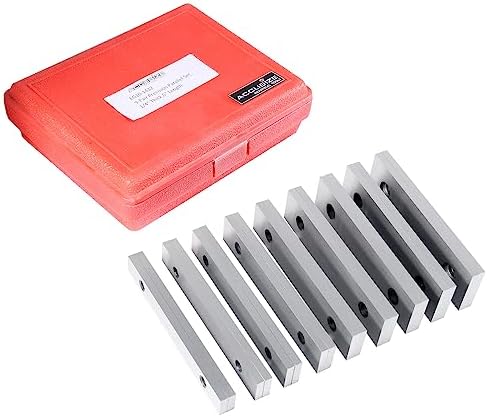 Accusize Precision Parallel Set 1/4 x 6 in 9 Pairs Alloy Steel