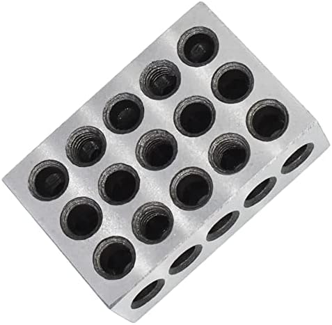 1-2-3 Parallel Blocks, 5 Matched Pairs 23 Holes Precision 0.0002" 1" x 2" x 3" Blocks 123 Jig for Milling Machine